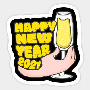 NEW YEAR'S EVE Sticker